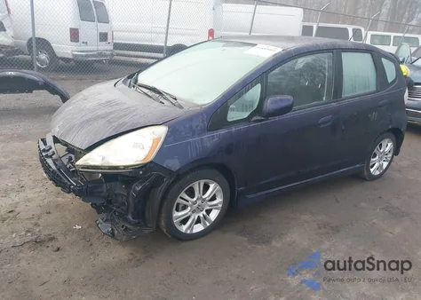 2009 Honda Fit Sport из США, поврежденный, VIN JHMGE88449S073653